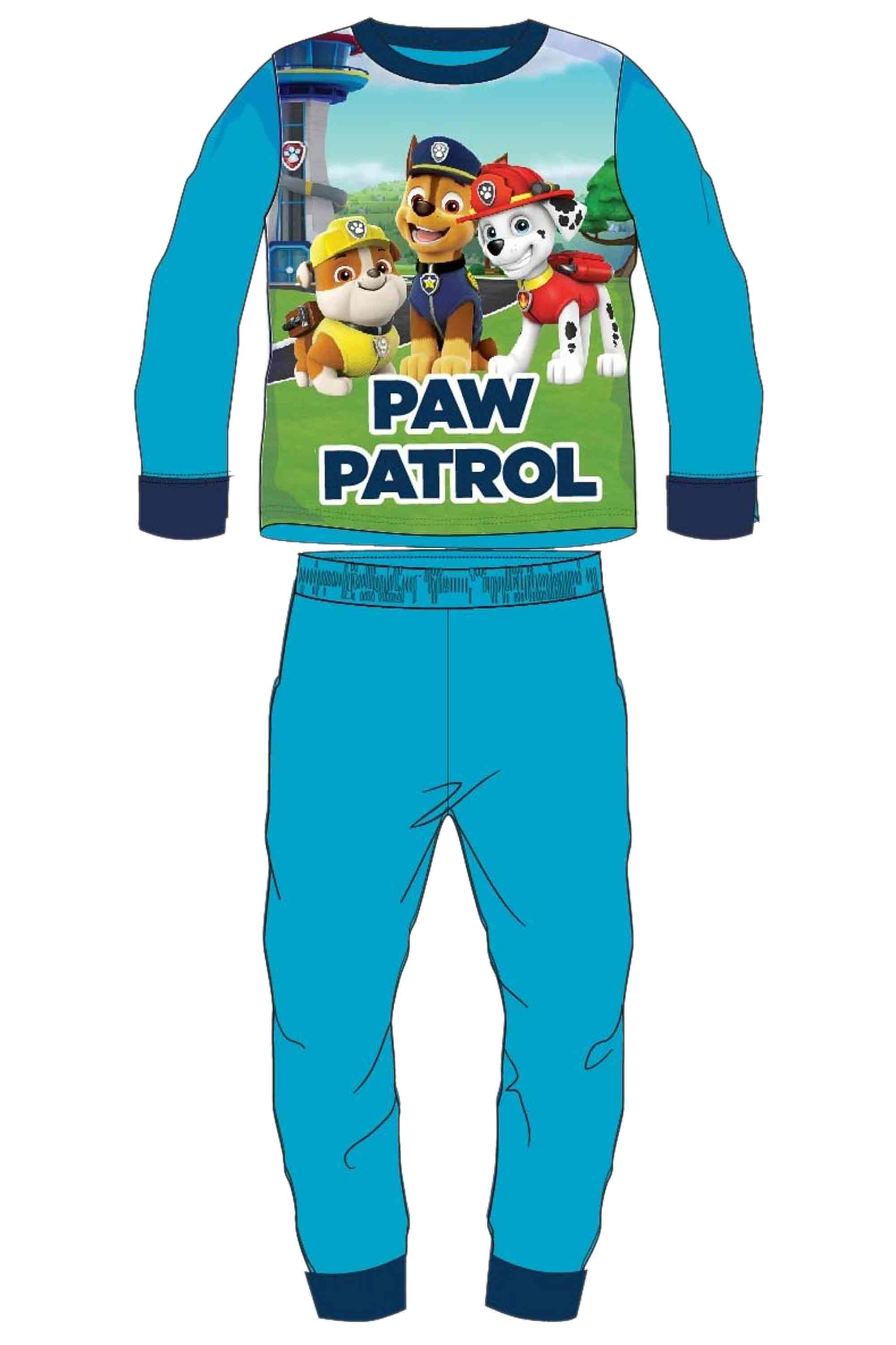 custom castle stay up Baieti :: Pijamale :: Pijamale pantaloni lungi :: Paw Patrol® Pijama  Albastra 687011