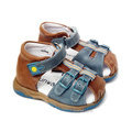 Sunway® Sandale piele Maro-Albastru