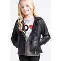 Sugar Squad® Jacheta Piele eco Neagra