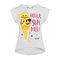 Emoji® Tricou gri melanj 1739913