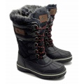 Wojtylko® Cizme eco negre imblanite 502046