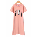 Glo-Story® Tricou rochie roz 603261