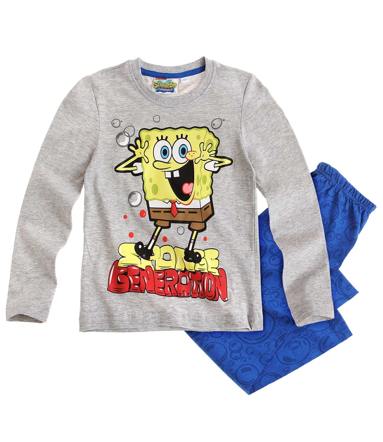 Sponge Bob ® Pijama Gri