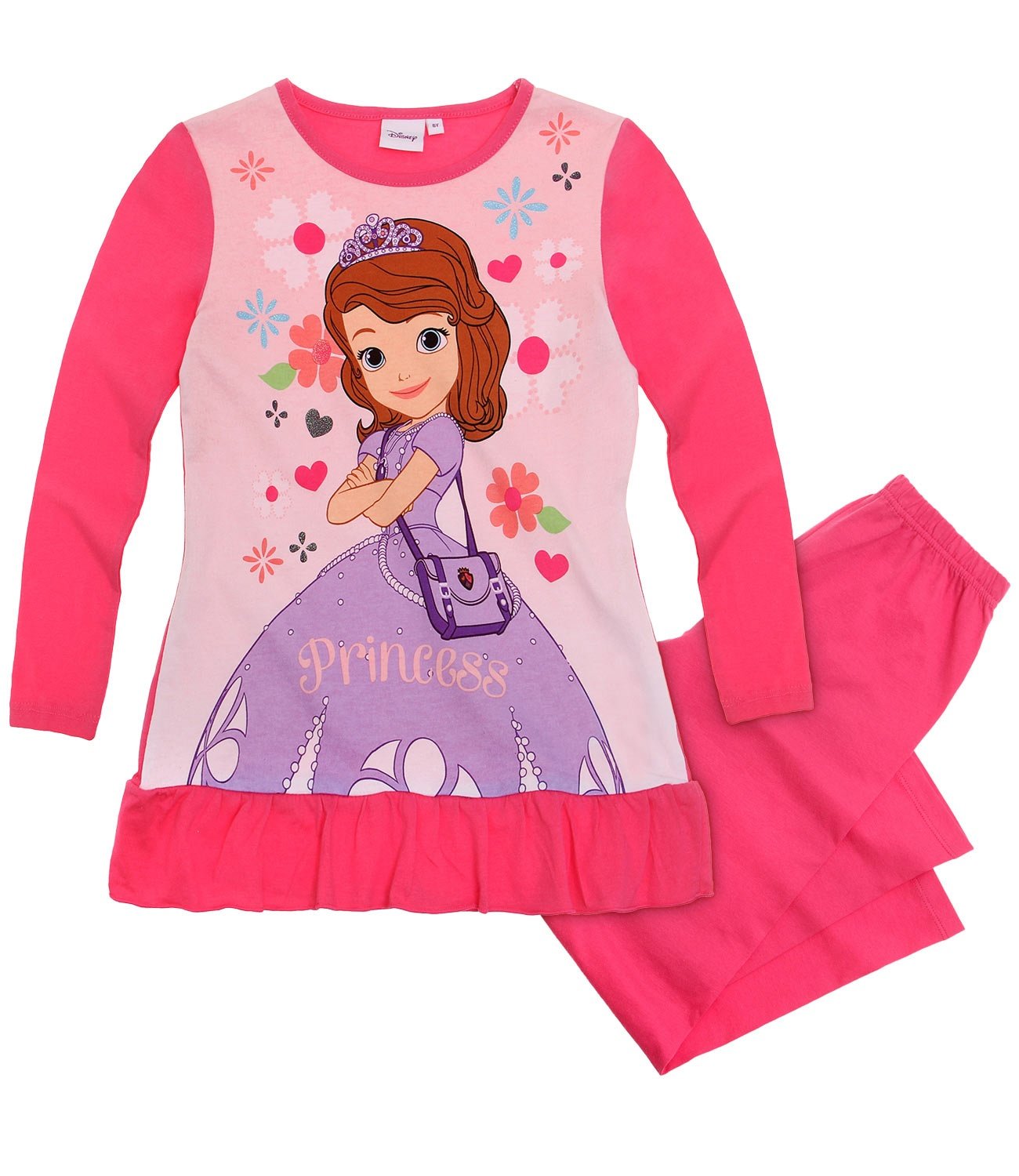 Usually Pickering Downtown Fete :: Pijamale :: Pijamale pantaloni lungi :: Disney Sofia® Pijama Ciclam Usually Pickering Downtown Fete :: Pijamale :: Pijamale pantaloni lungi :: Disney Sofia® Pijama Ciclam