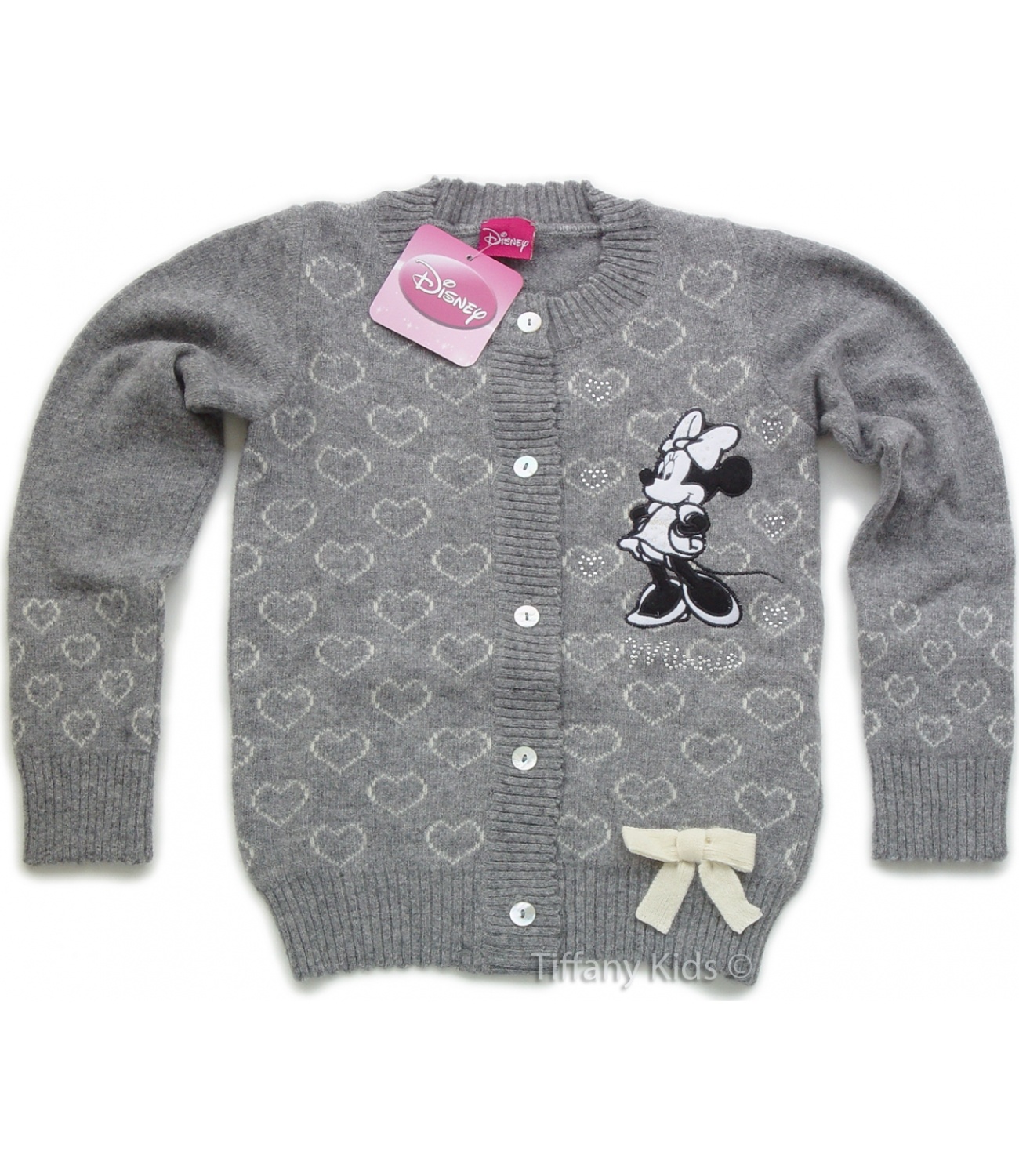 Minnie® Cardigan tricotat Gri