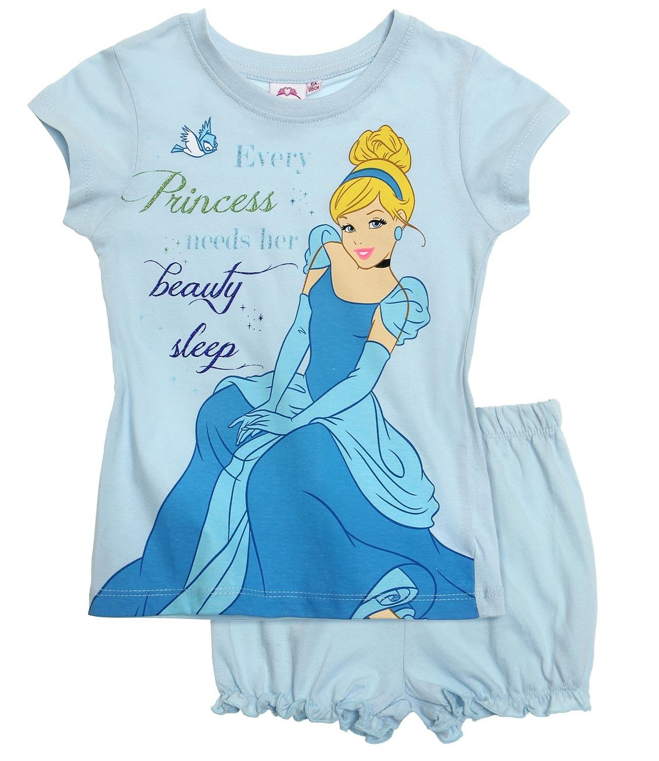Princess ® Pijama vara Albastru