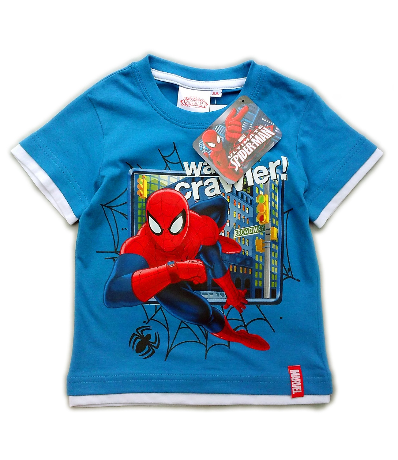 Spiderman® Tricou (98-128) Albastru