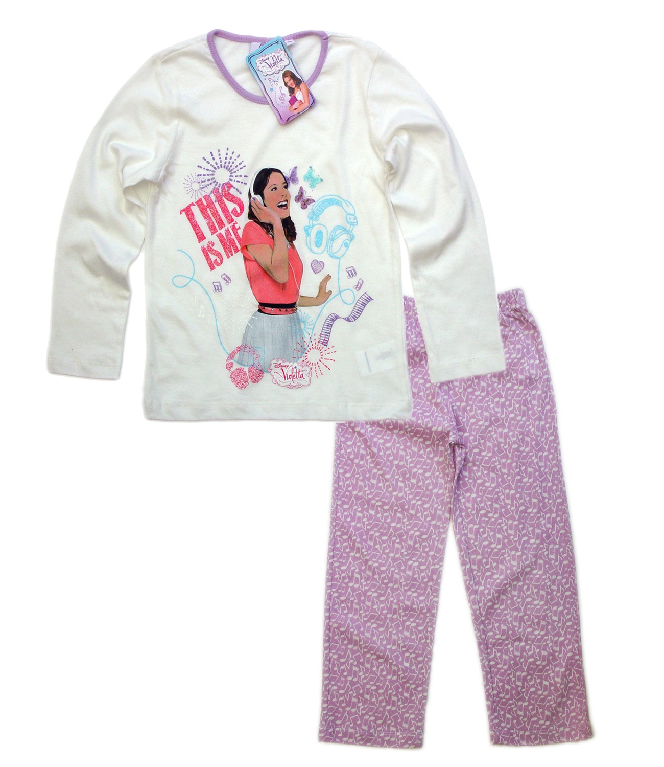 Violetta ® Pijama Alb