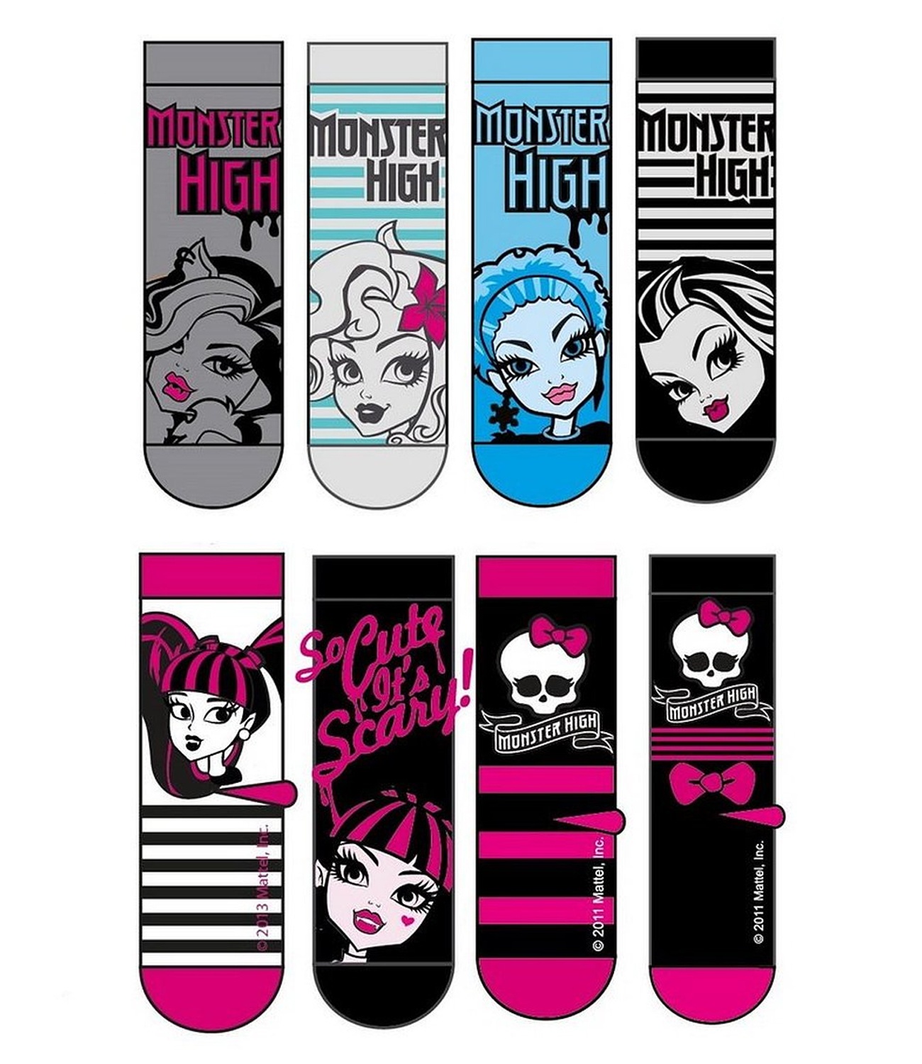 Monster High® Sosete (23-34) Multicolor