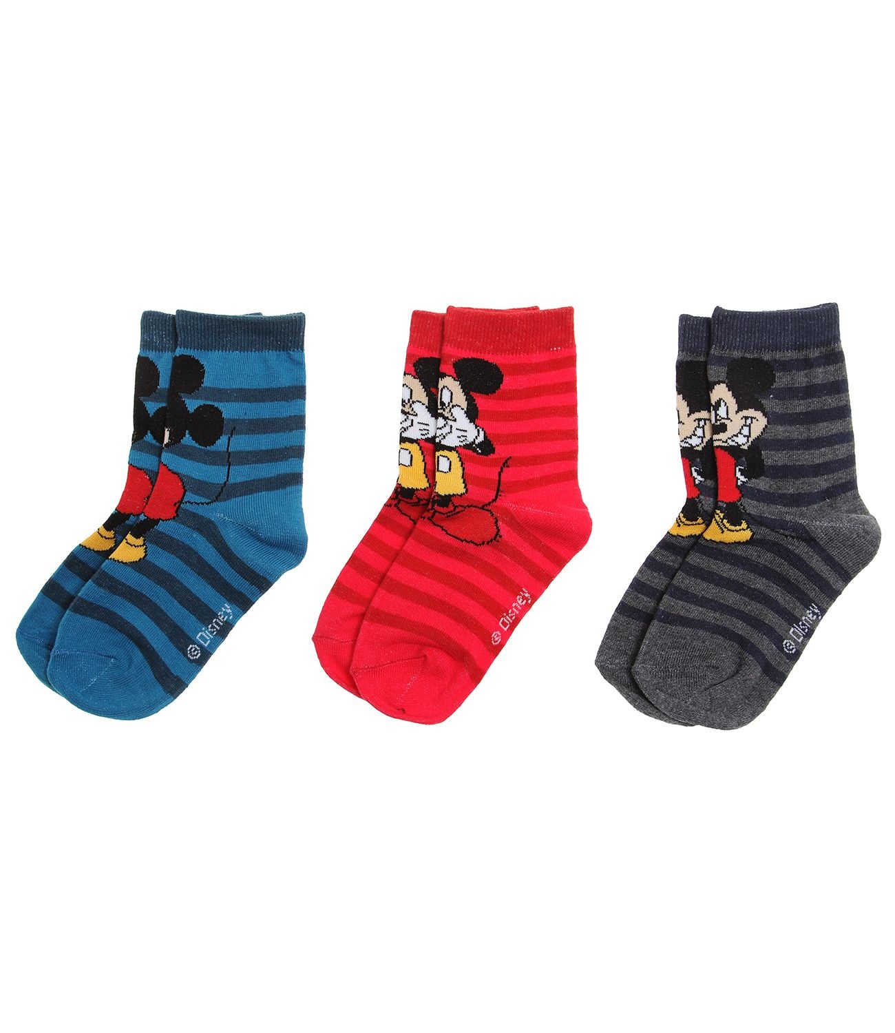 Mickey® Set 3 sosete (23-34) Multicolor