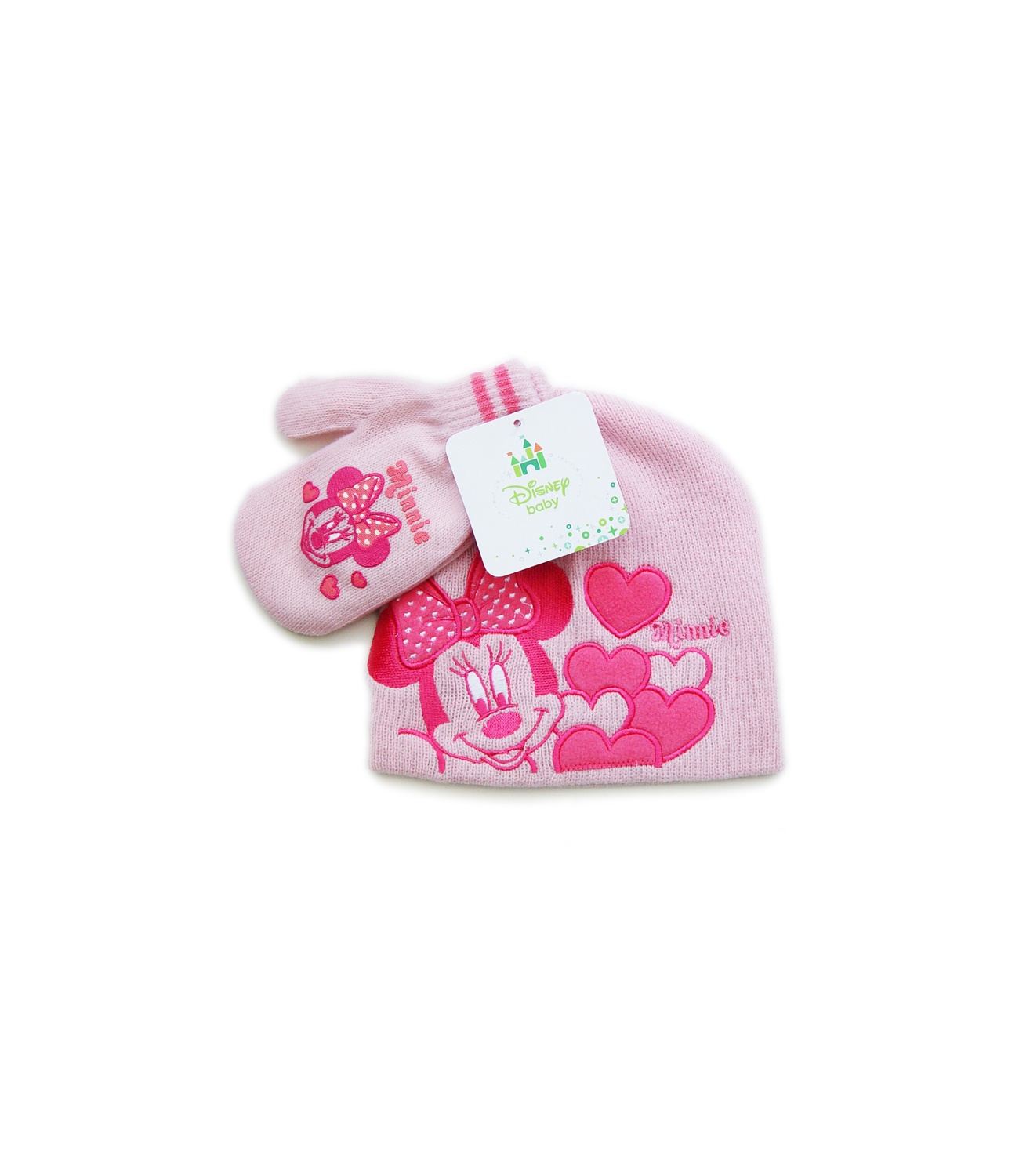 Minnie® Set Caciulita (48-50) Roz