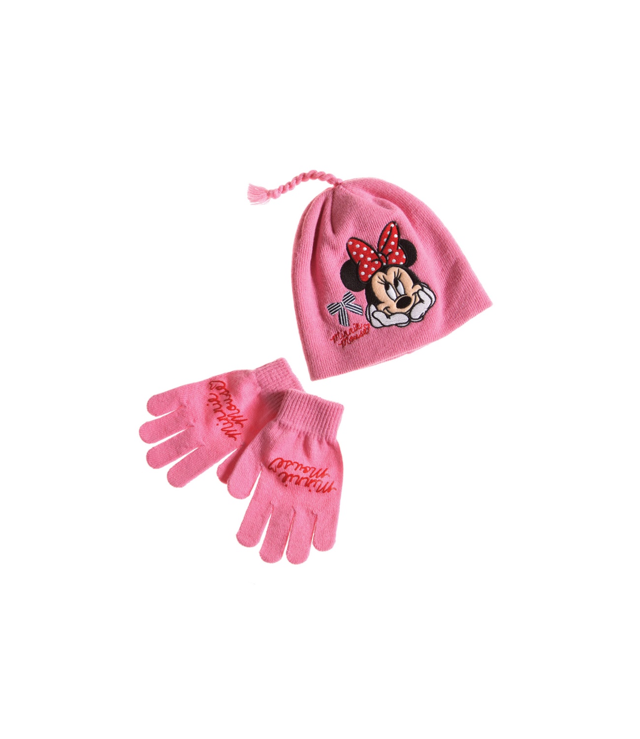 Minnie® Set caciulita (4-10ani) Roz