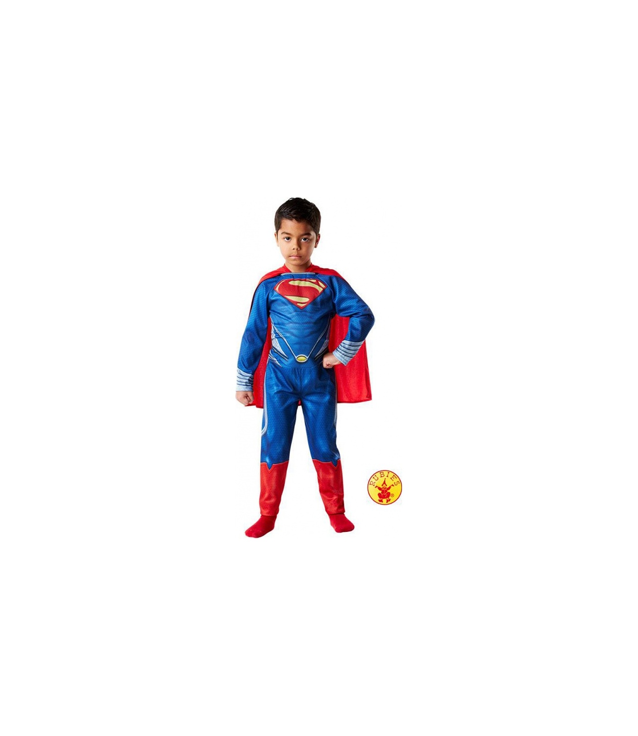 Costum Superman - Man of Steel (5-10 ani) Albastru
