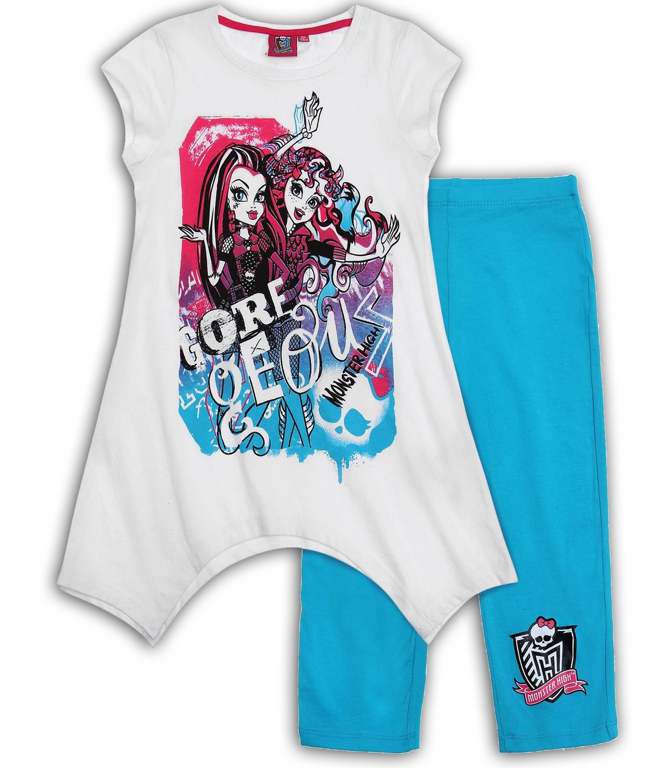 Monster High® Compleu leggins Alb