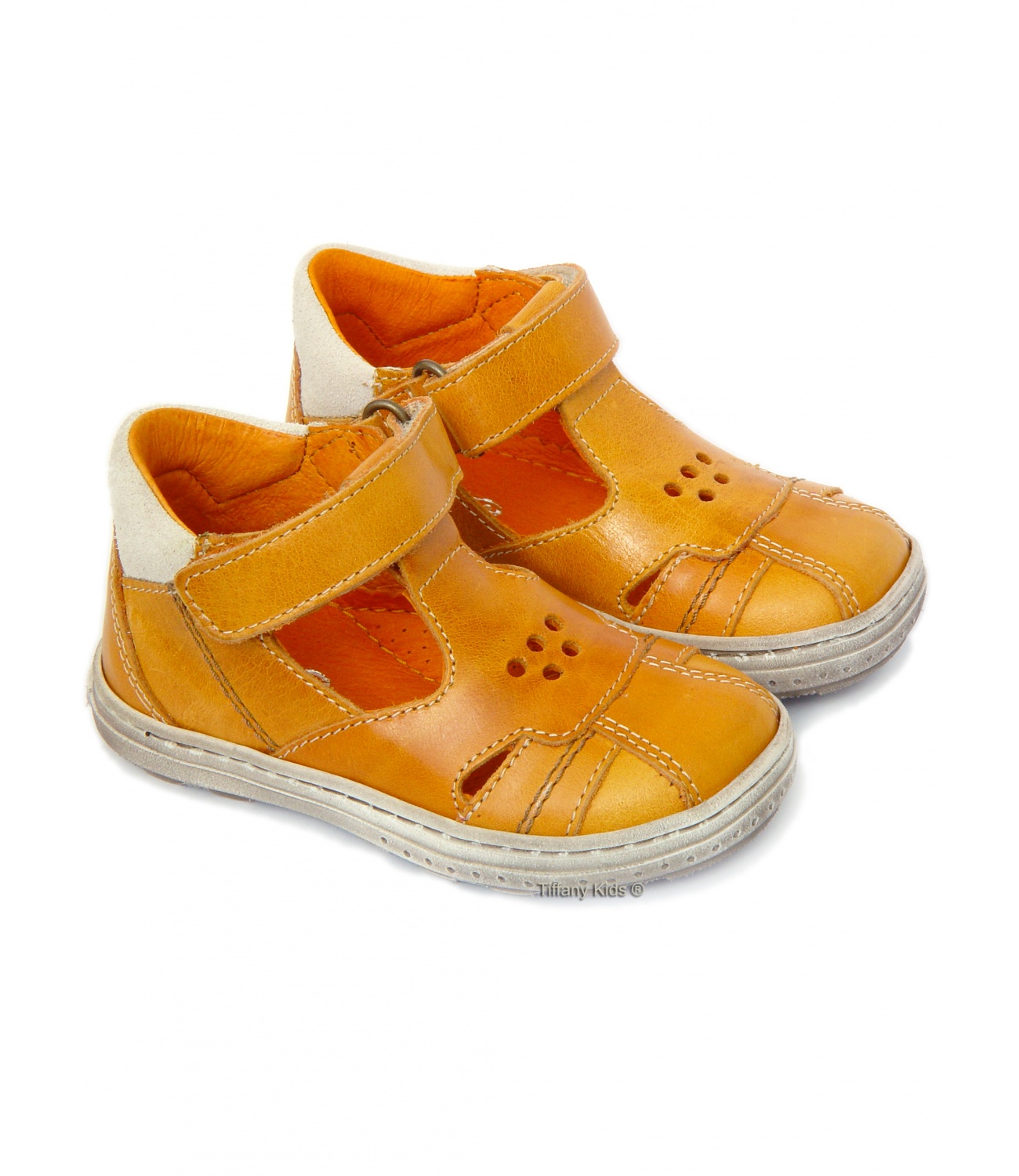 Avus® Sandale piele Oranj