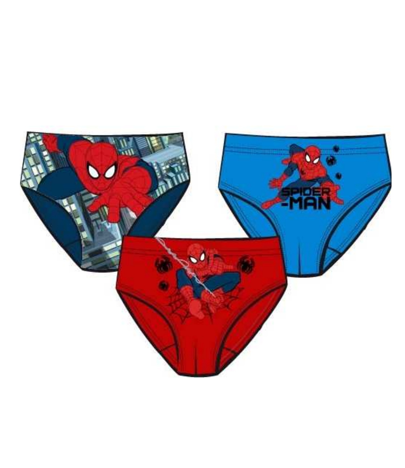 Spiderman® Set 3 chilotei Multicolor