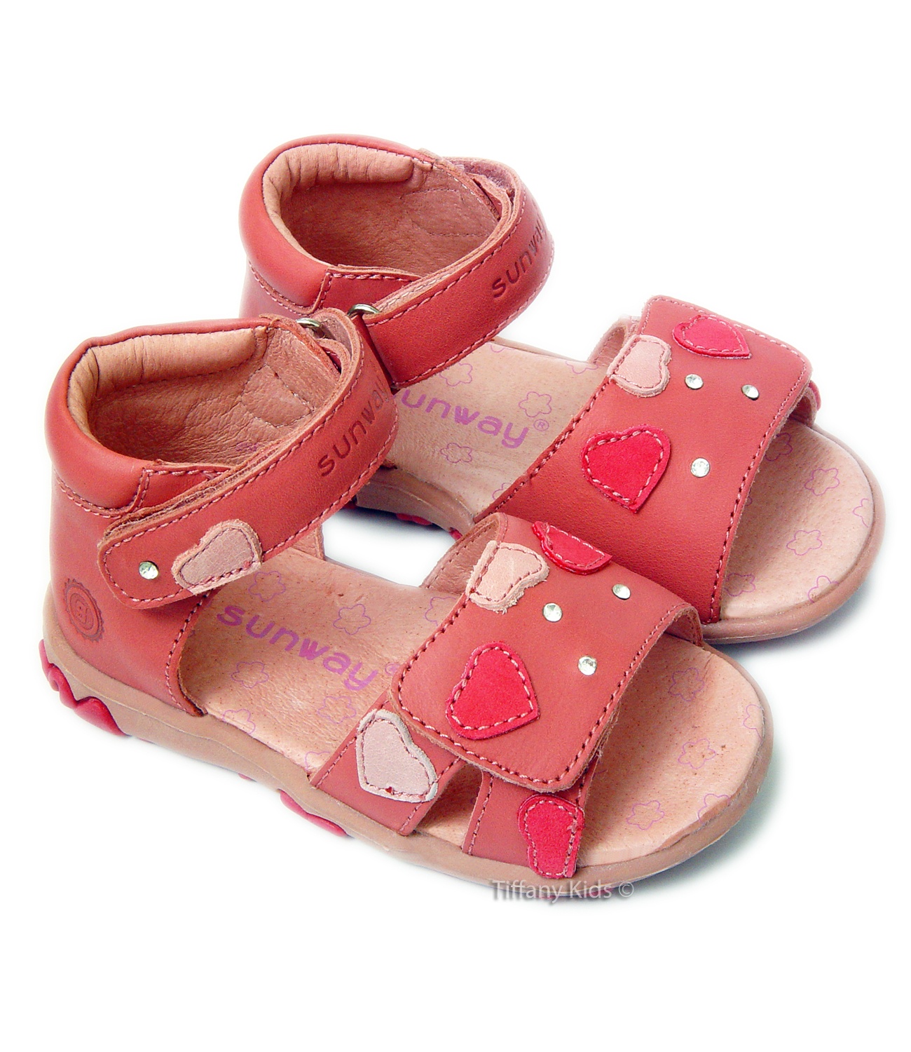 Sunway® Sandale piele Roz