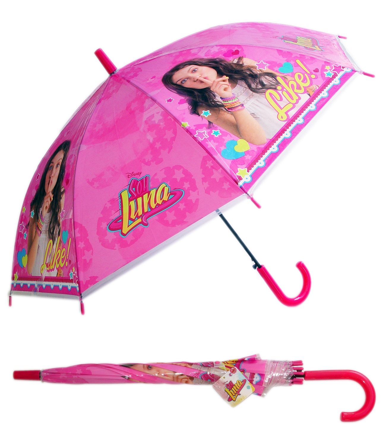Soy Luna® umbrela automata Multicolor Roz