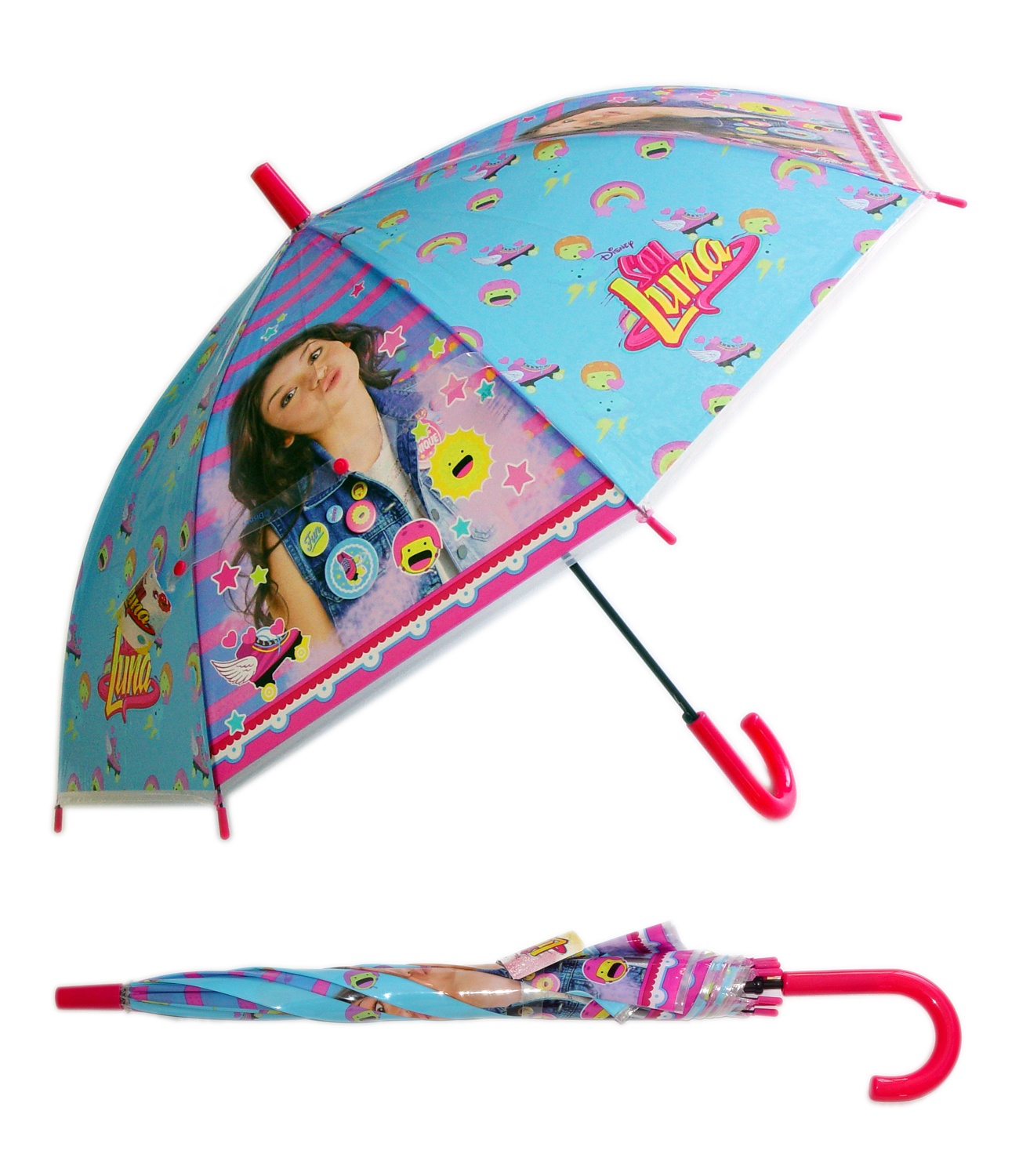 Soy Luna® umbrela automata Multicolor Turcoaz