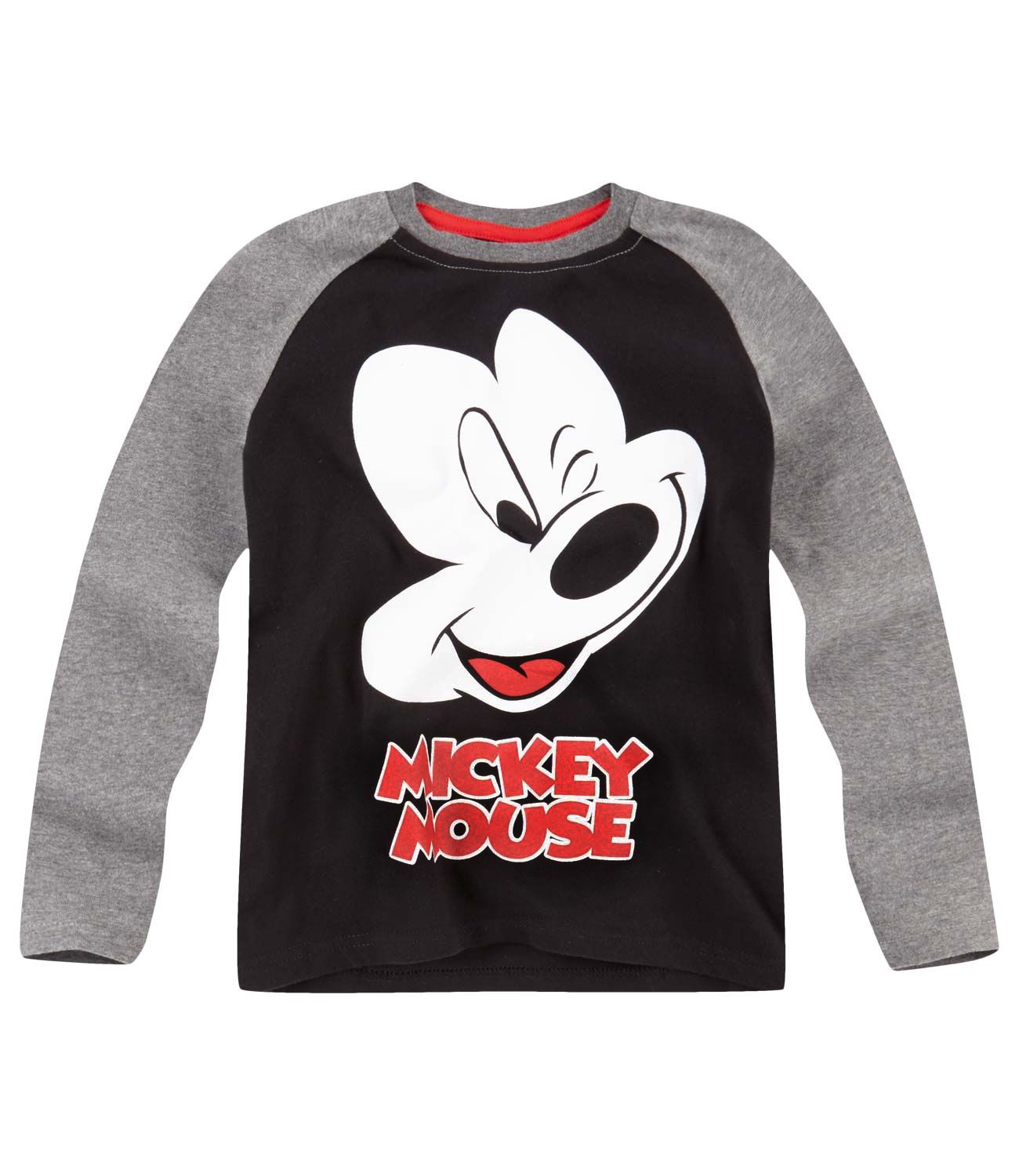 Mickey® Bluza Negru-Gri