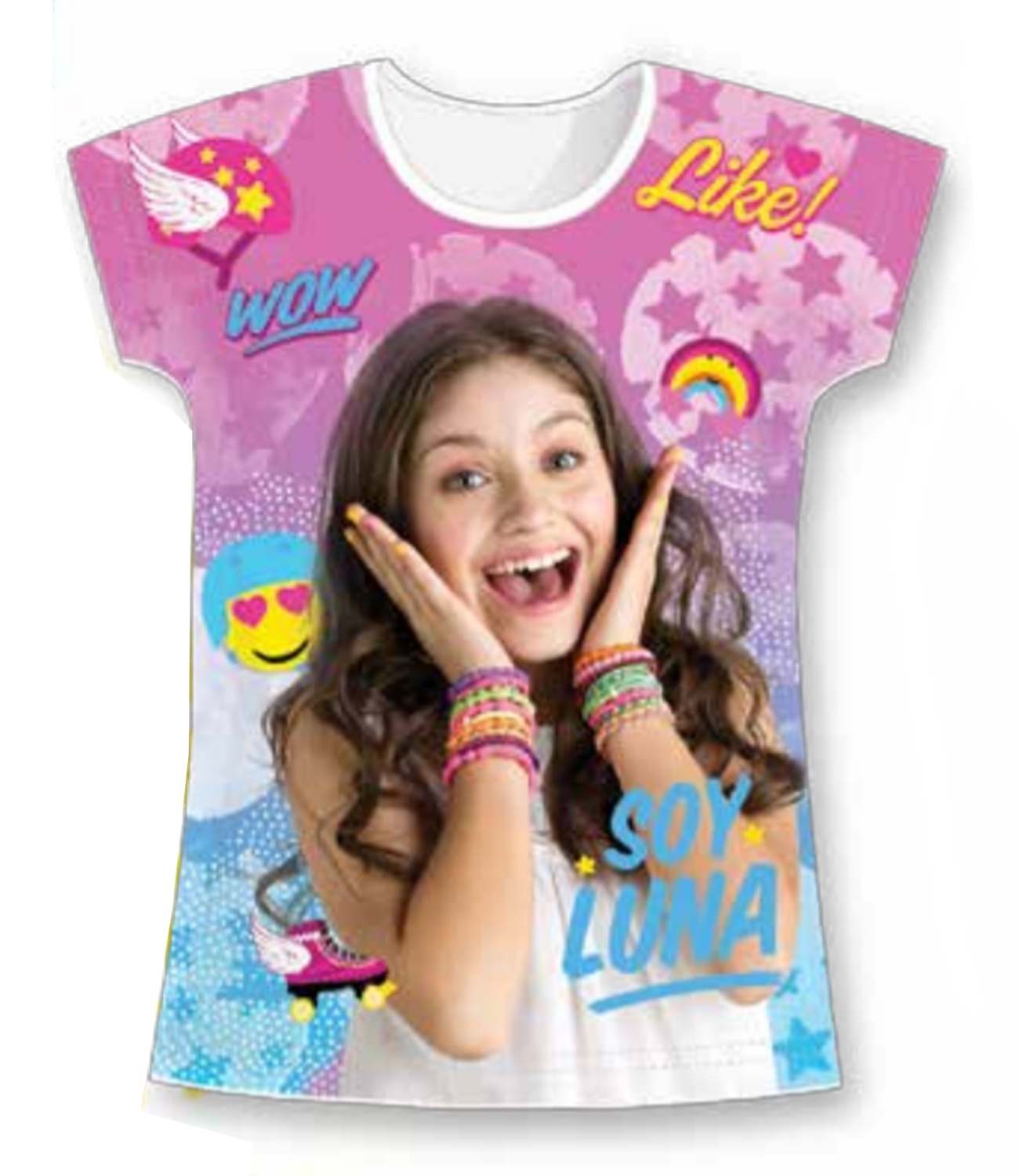 Soy Luna® Tricou Alb Print