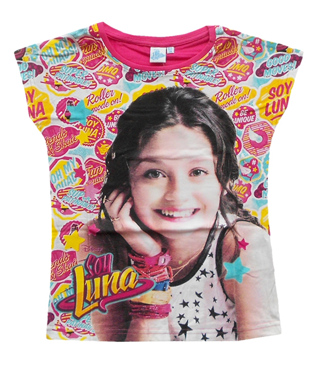 Soy Luna® Tricou Ciclam Print