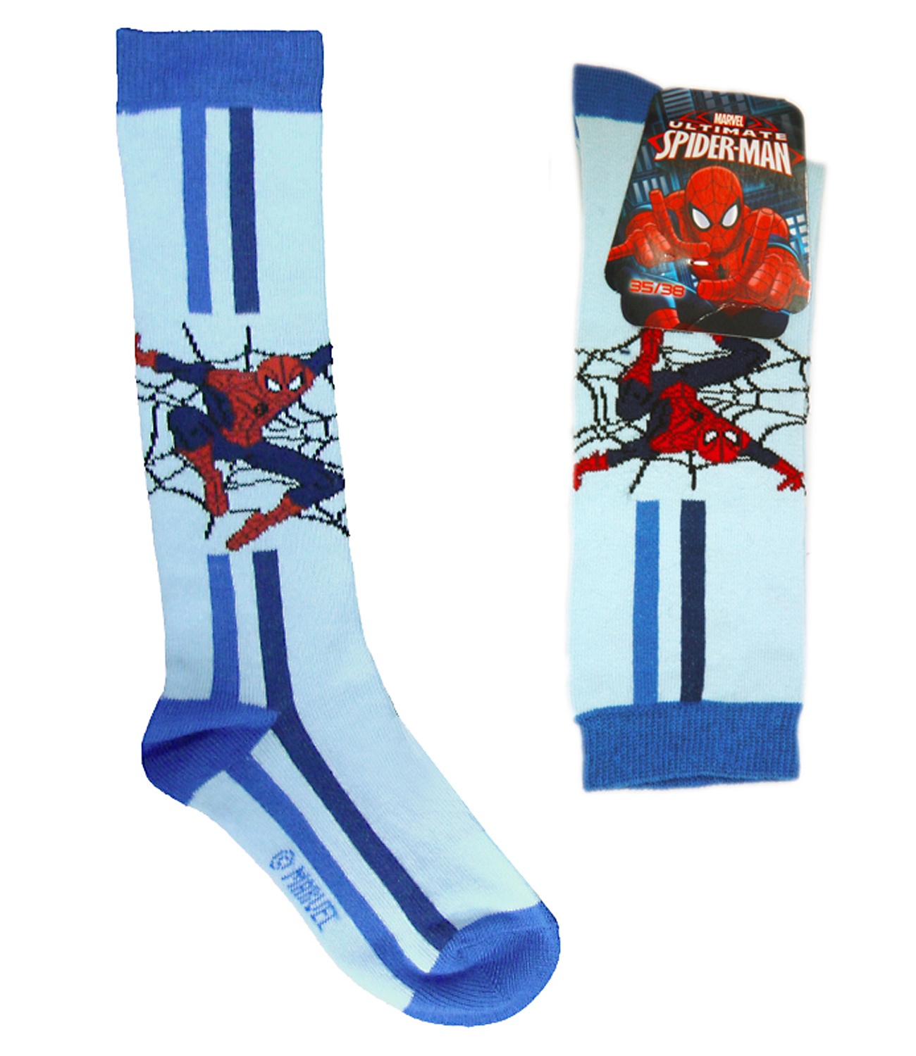 Spiderman® Sosete lungi Bleu
