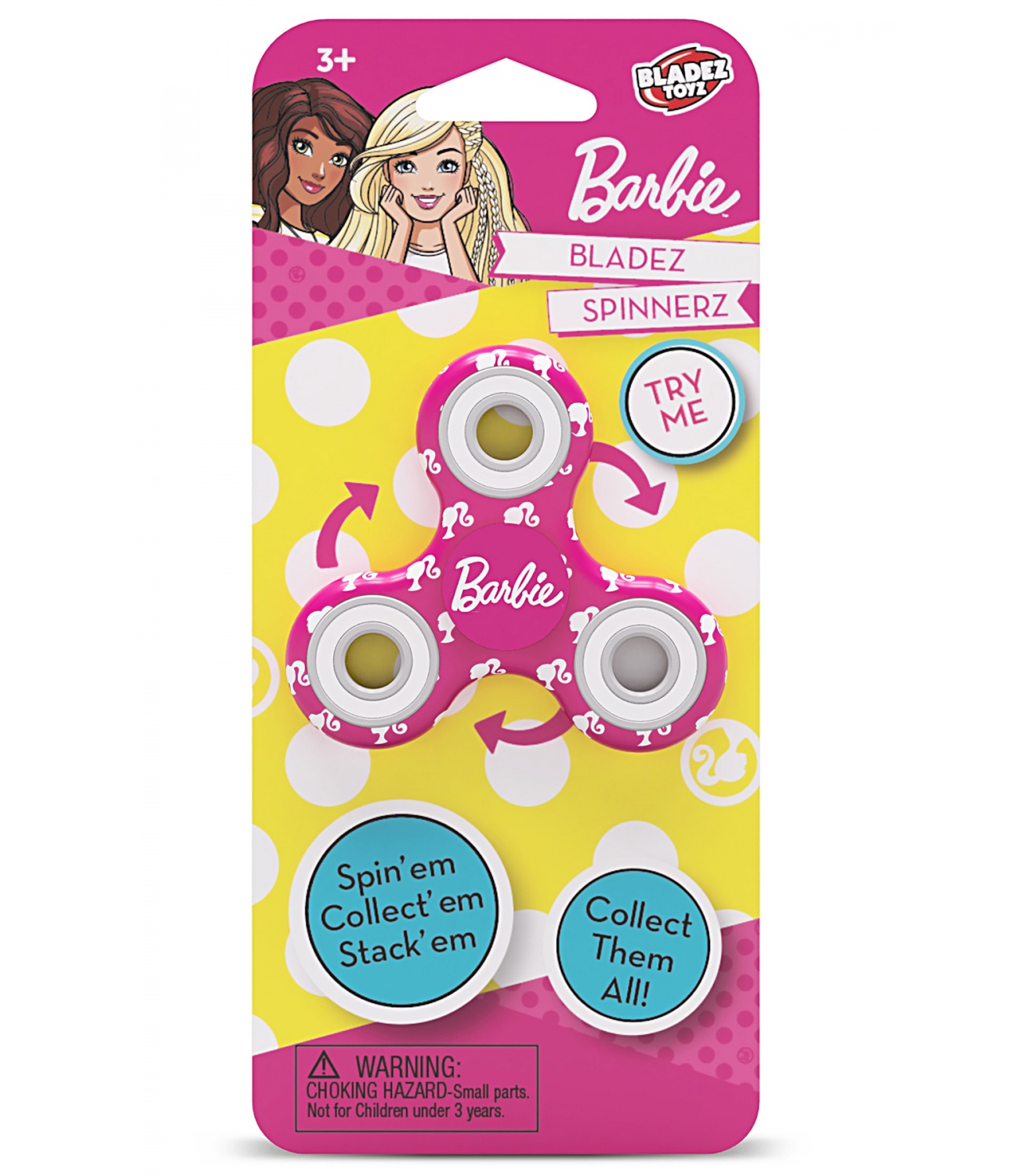 Barbie® Fidget Spinner Fuxia