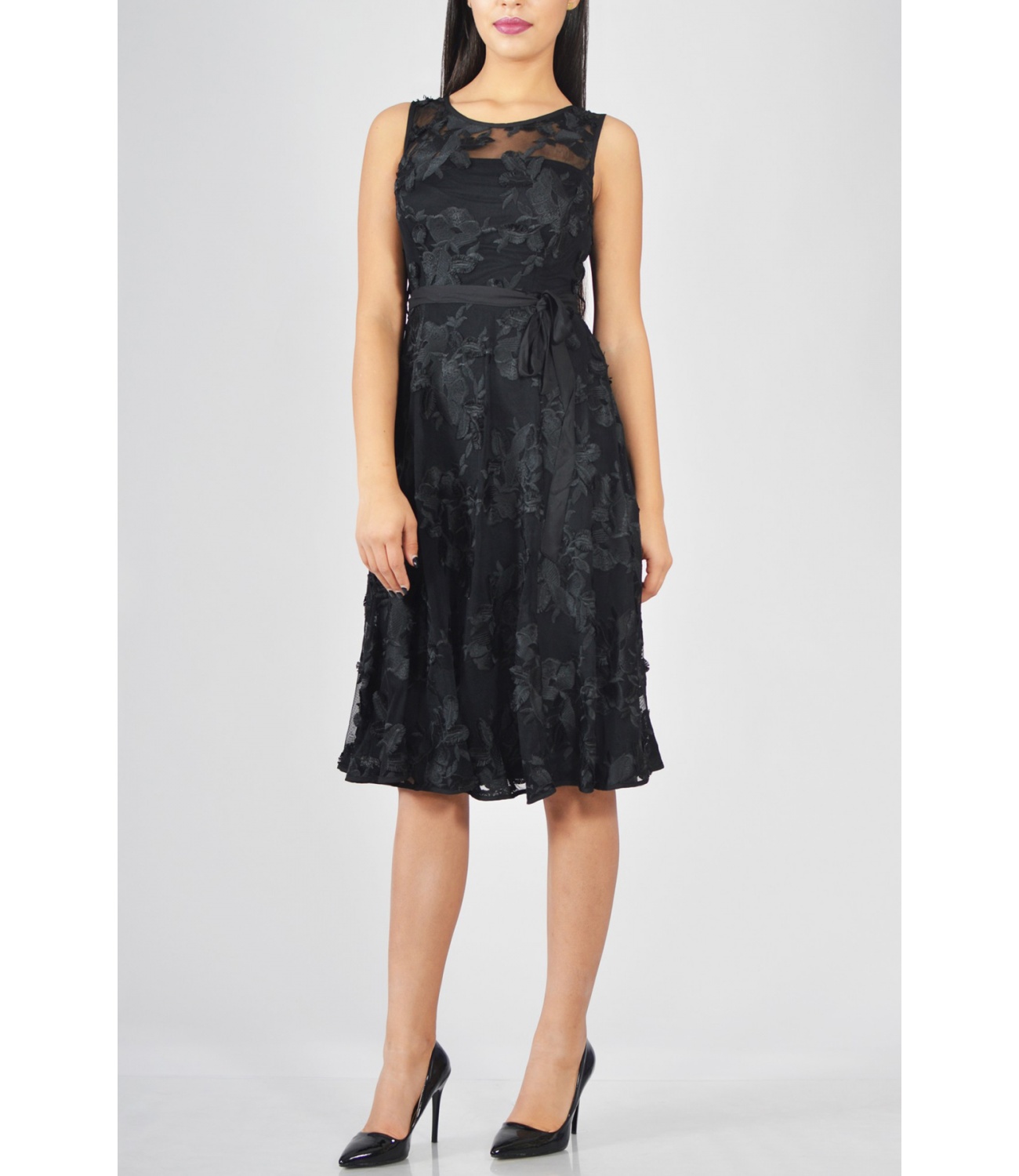 Raspberry® Rochie Dantela Neagra