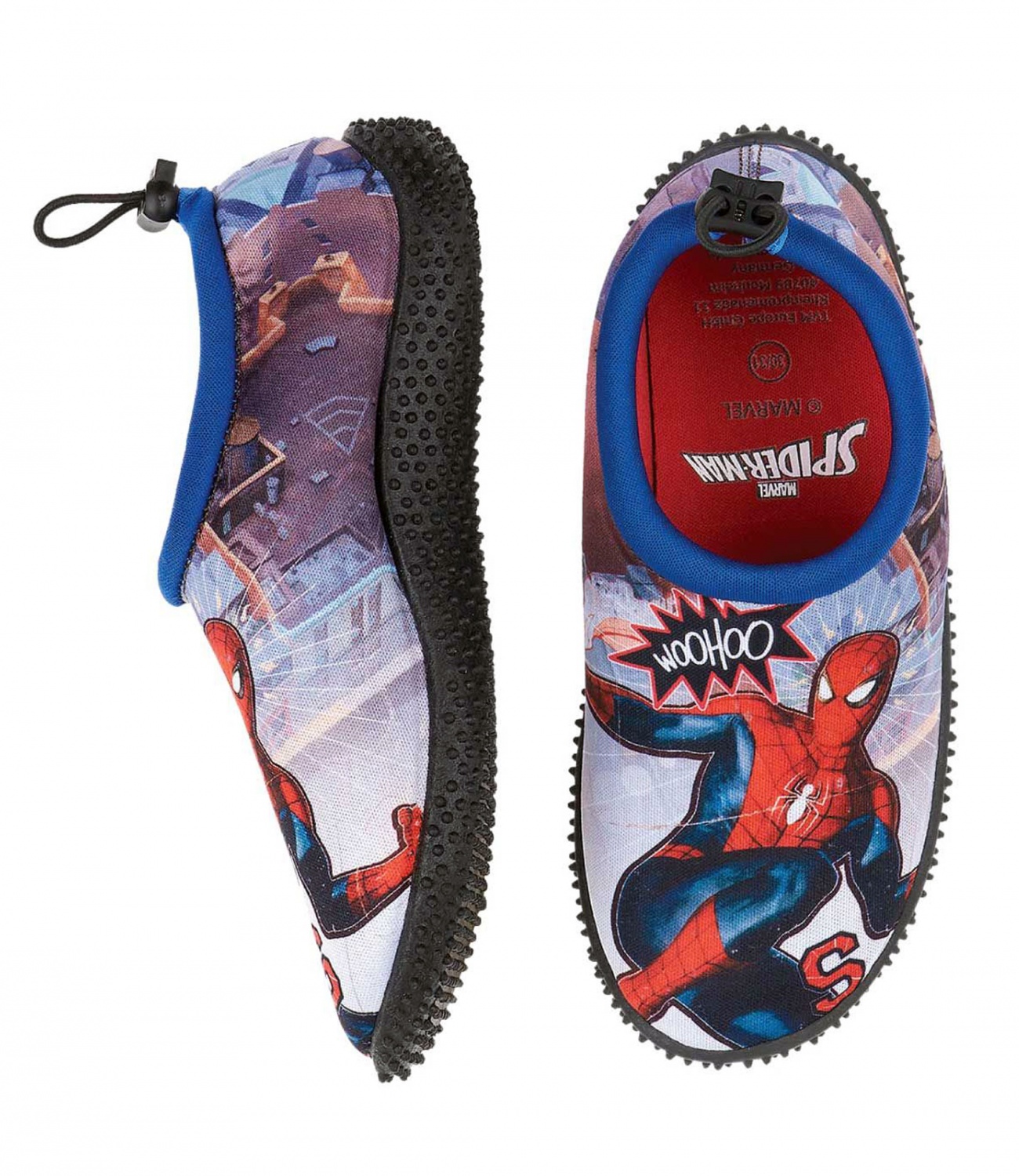 Spider-Man® Cipici botosi neopren albastri 175786