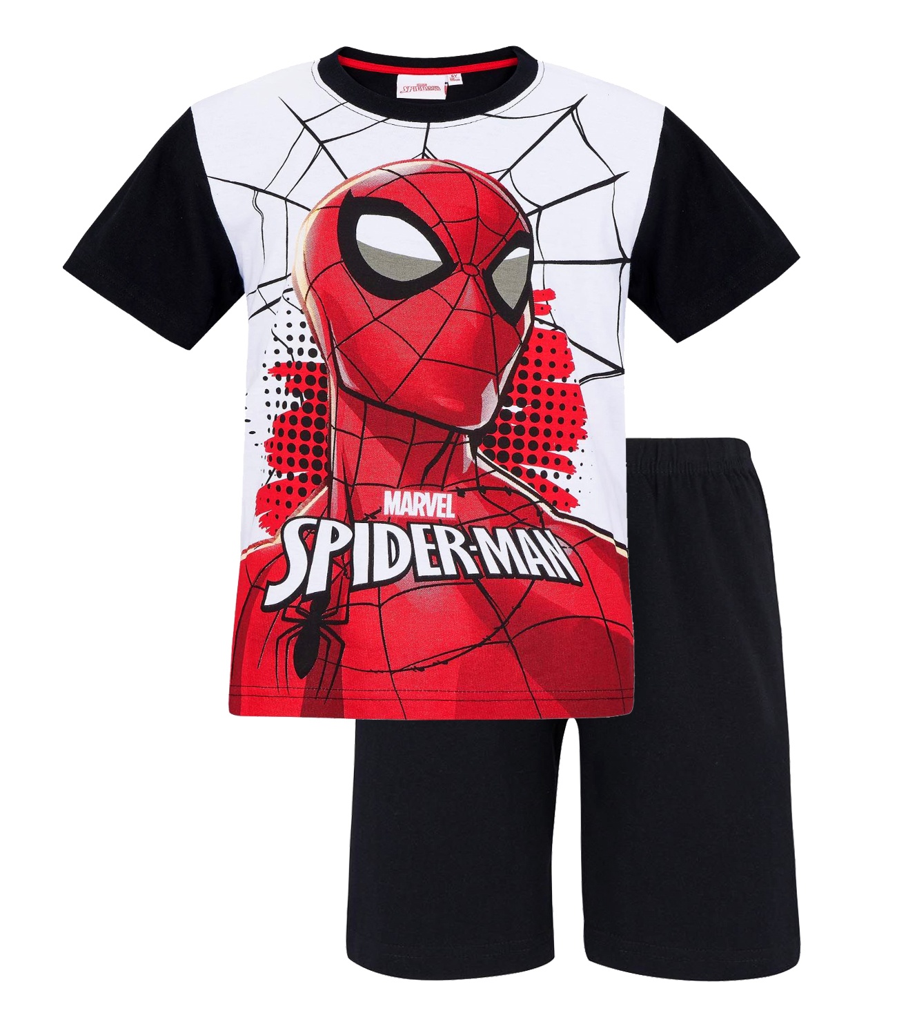Spiderman® Pijama vara negru mix 1734043