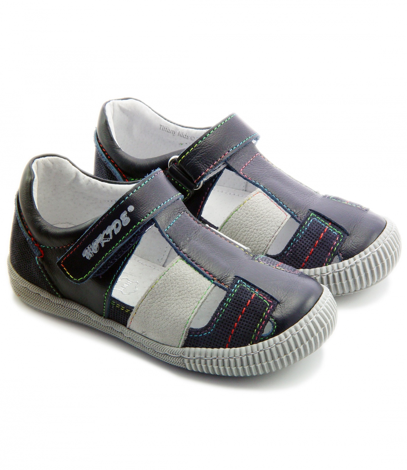 Hokide® Sandale piele Bleumarin 422000