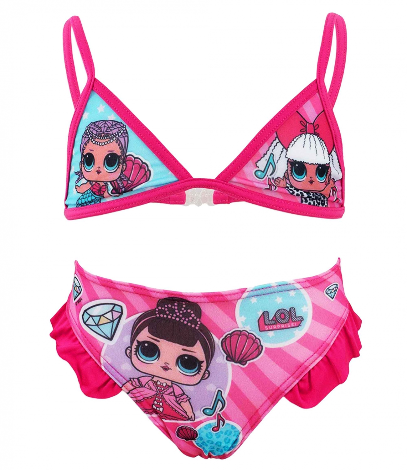 L.O.L. Surprise® Costum  baie 2 piese ciclam 23562