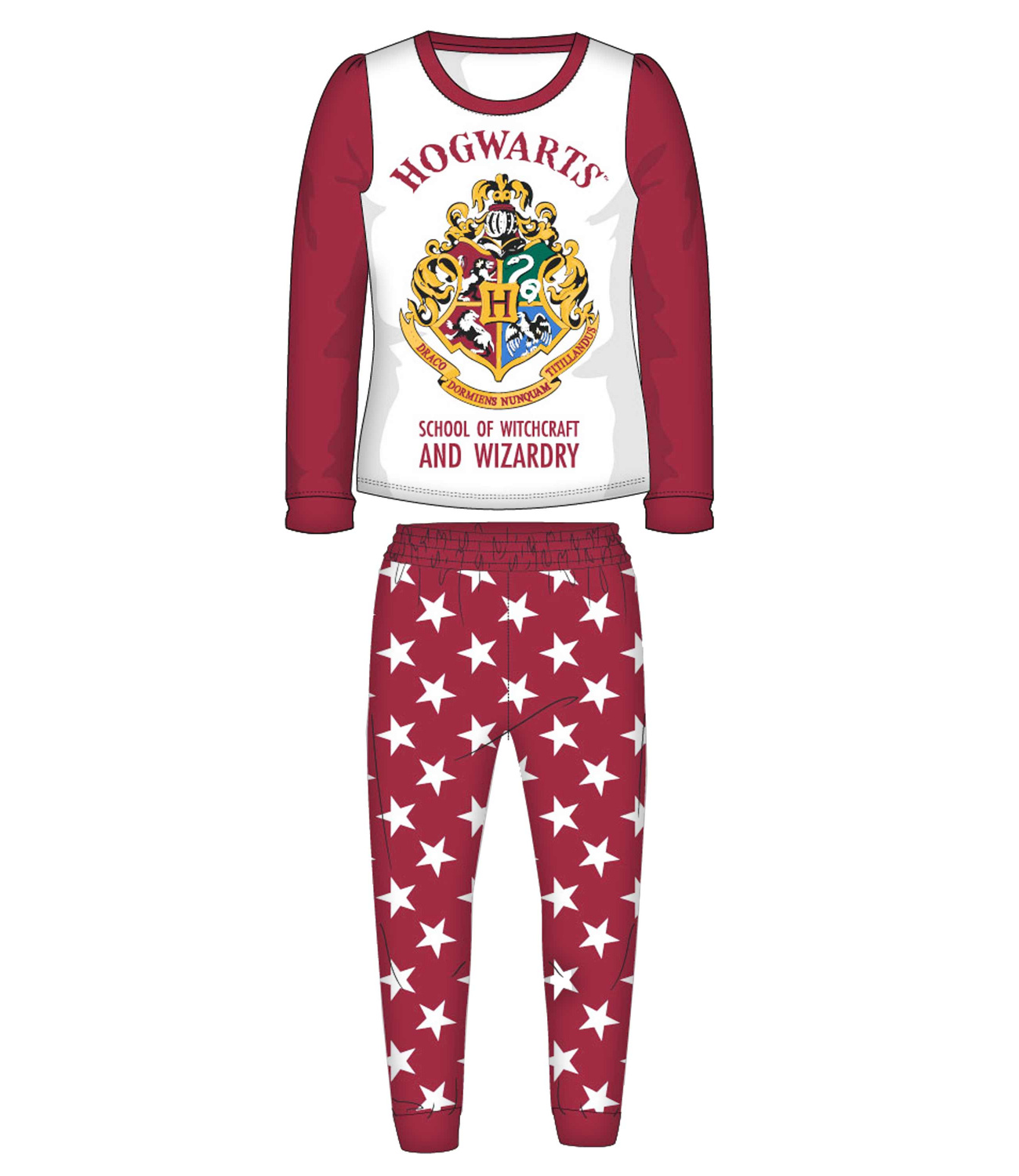 Harry Potter® Pijama bordo 312505
