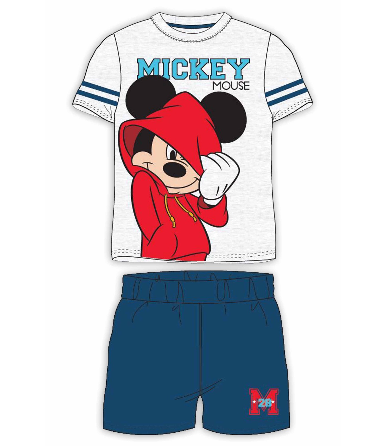 Mickey® Compleu vara gri 683802