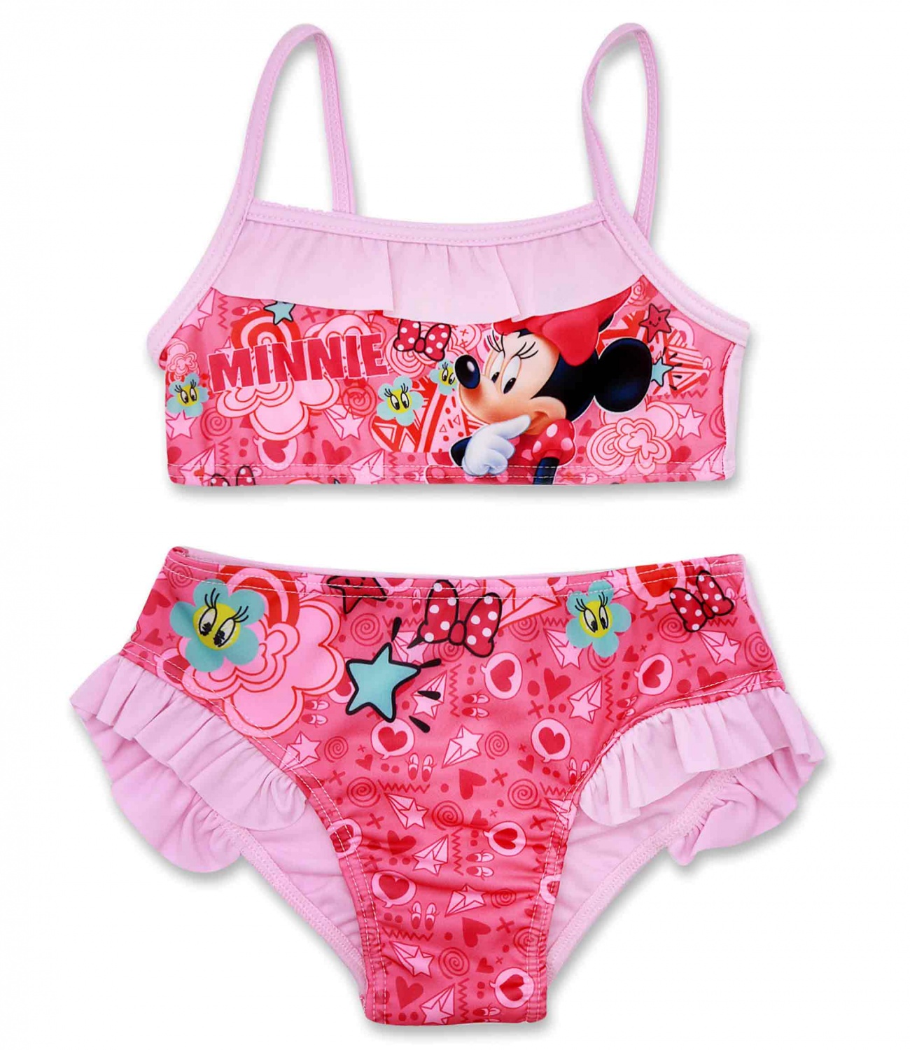 Minnie® Costum de baie 2 piese roz 116261