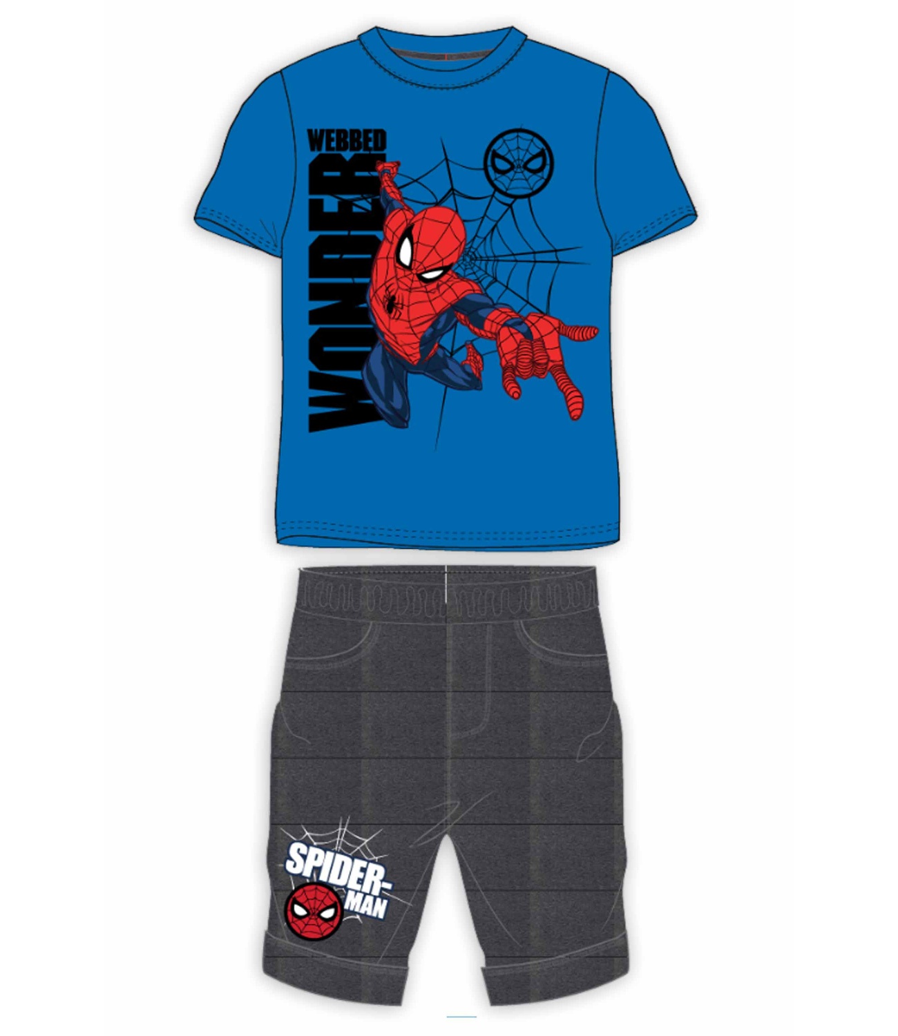 Spider-Man® Compleu vara albastru 476752