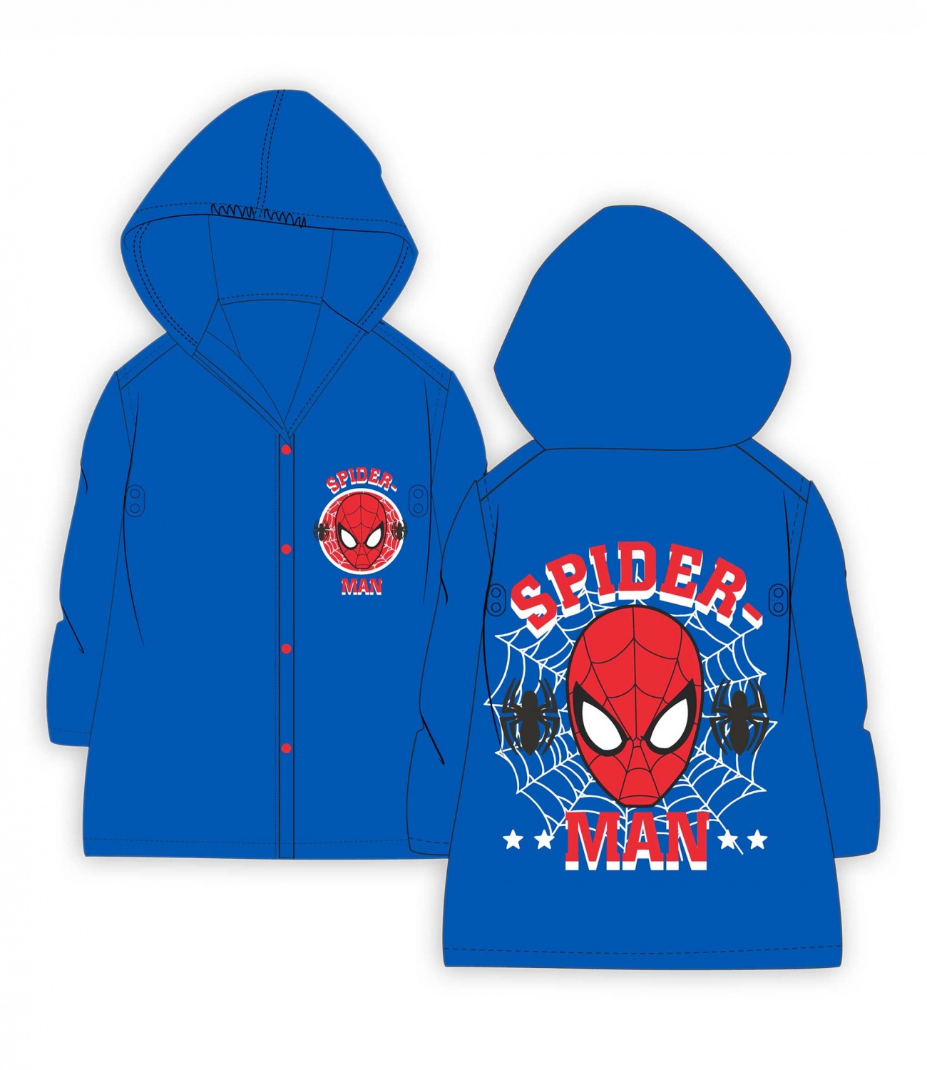 Spider-Man® Pelerina ploaie Albastra 360971