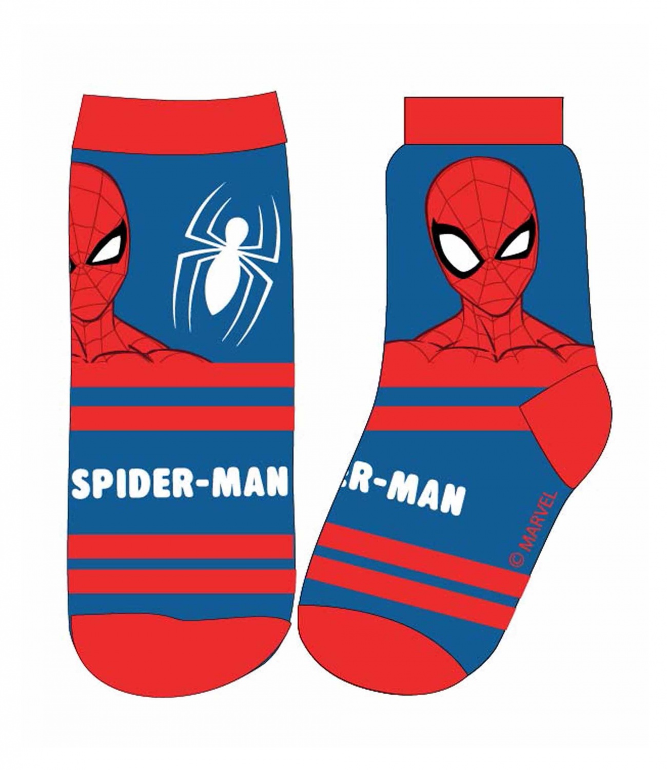 Spider-Man® Sosete normale Albastru-Rosu 583131