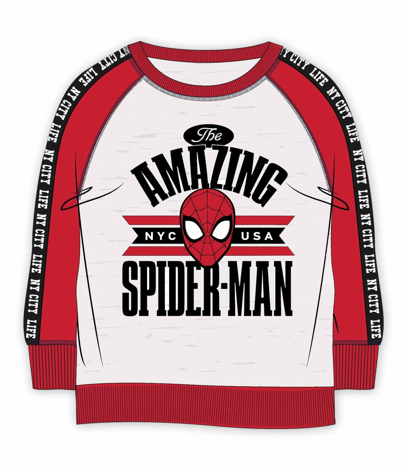Spider-Man® Bluza gri-rosu 877570