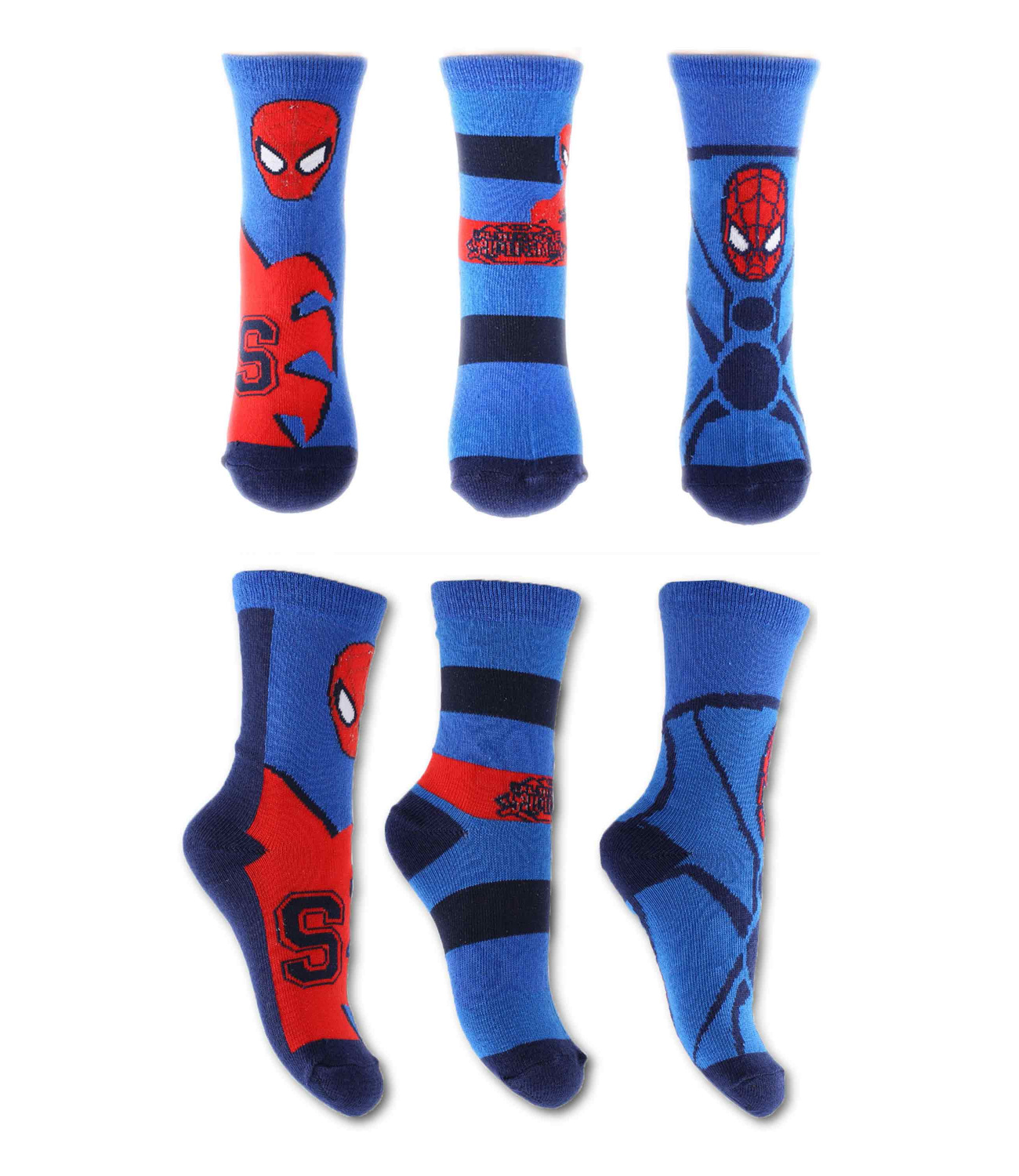 Spider-Man® Sosete normale Albastru-Rosu 881011