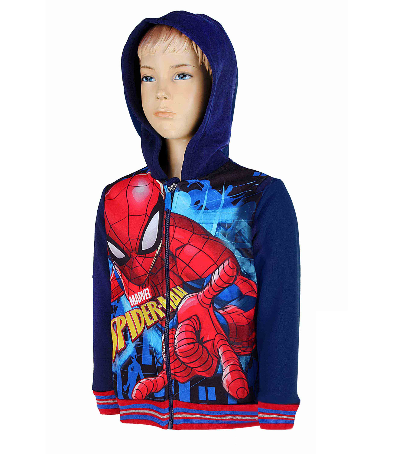 Spider-Man® Hanorac bleumarin cu gluga 363181