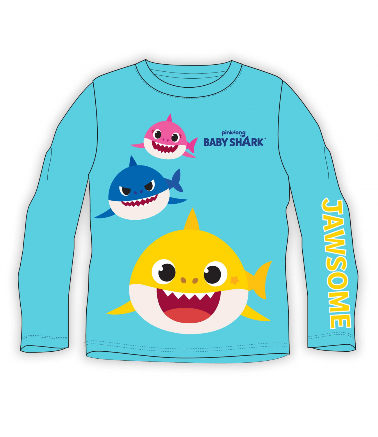 Baby Shark® Bluza albastra 936518