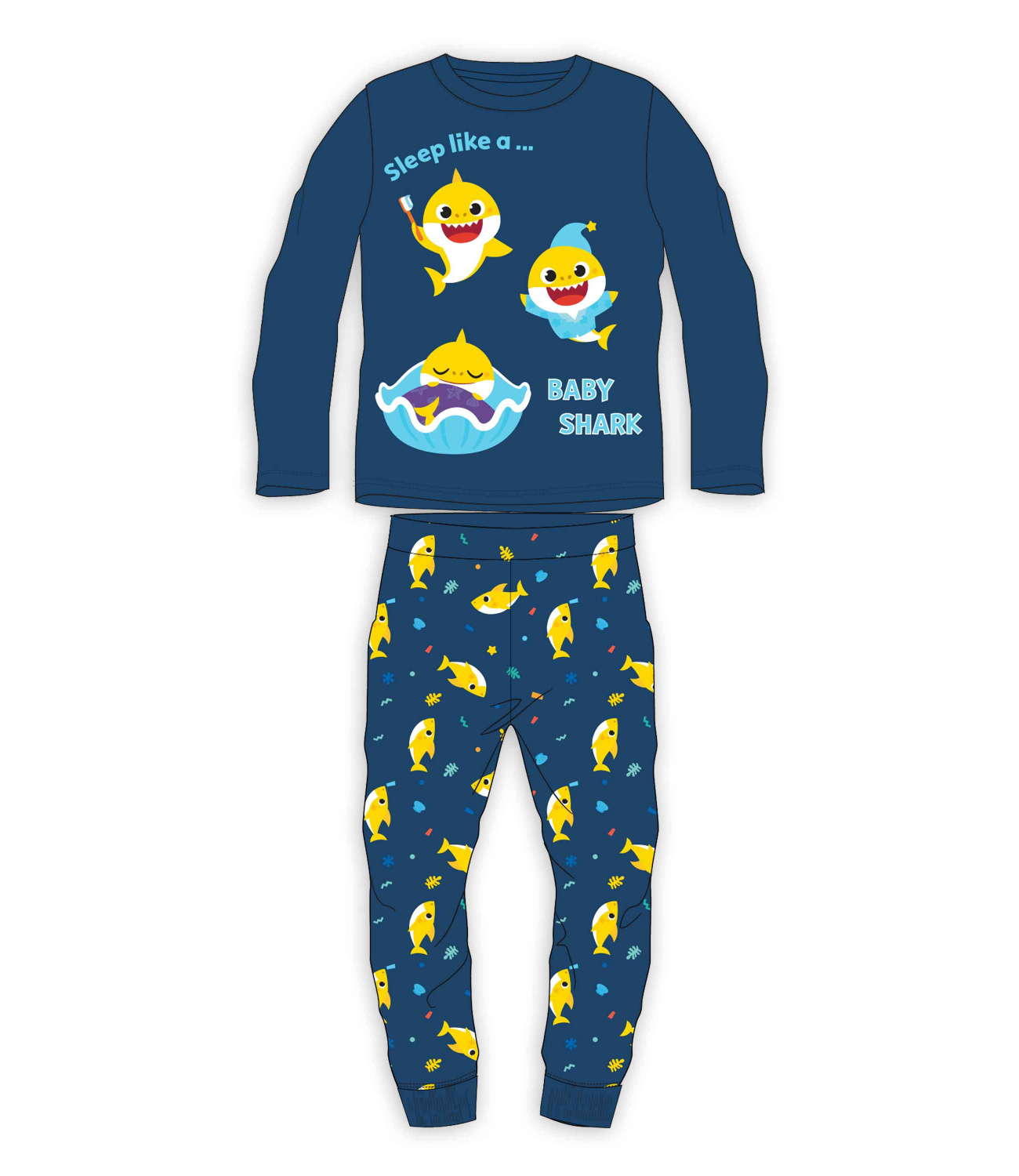 Baby Shark® Pijama Bleumarin 925384