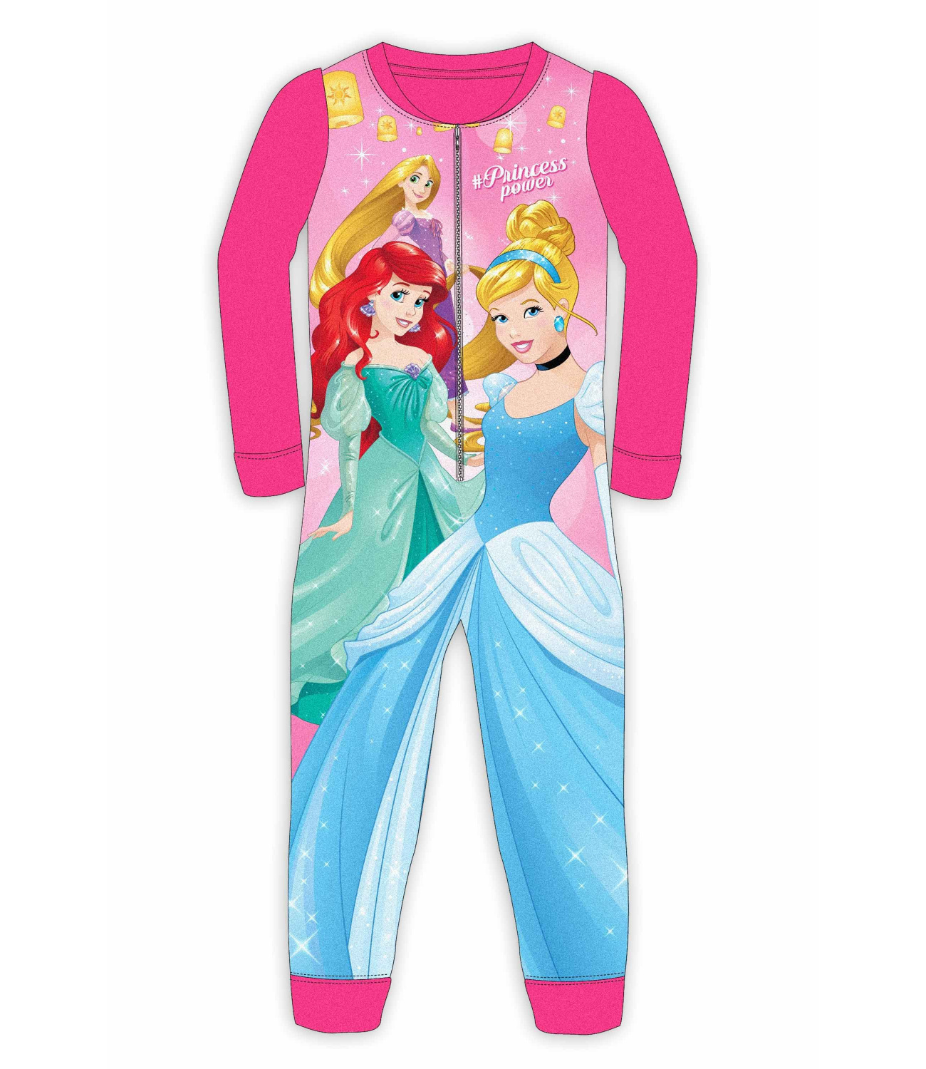 Princess® Salopeta pijama roz 912031