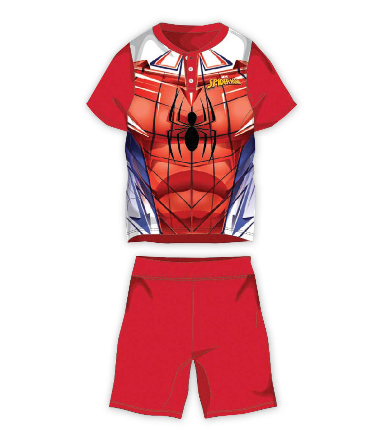 Spider-Man® Pijama vara rosie 334749
