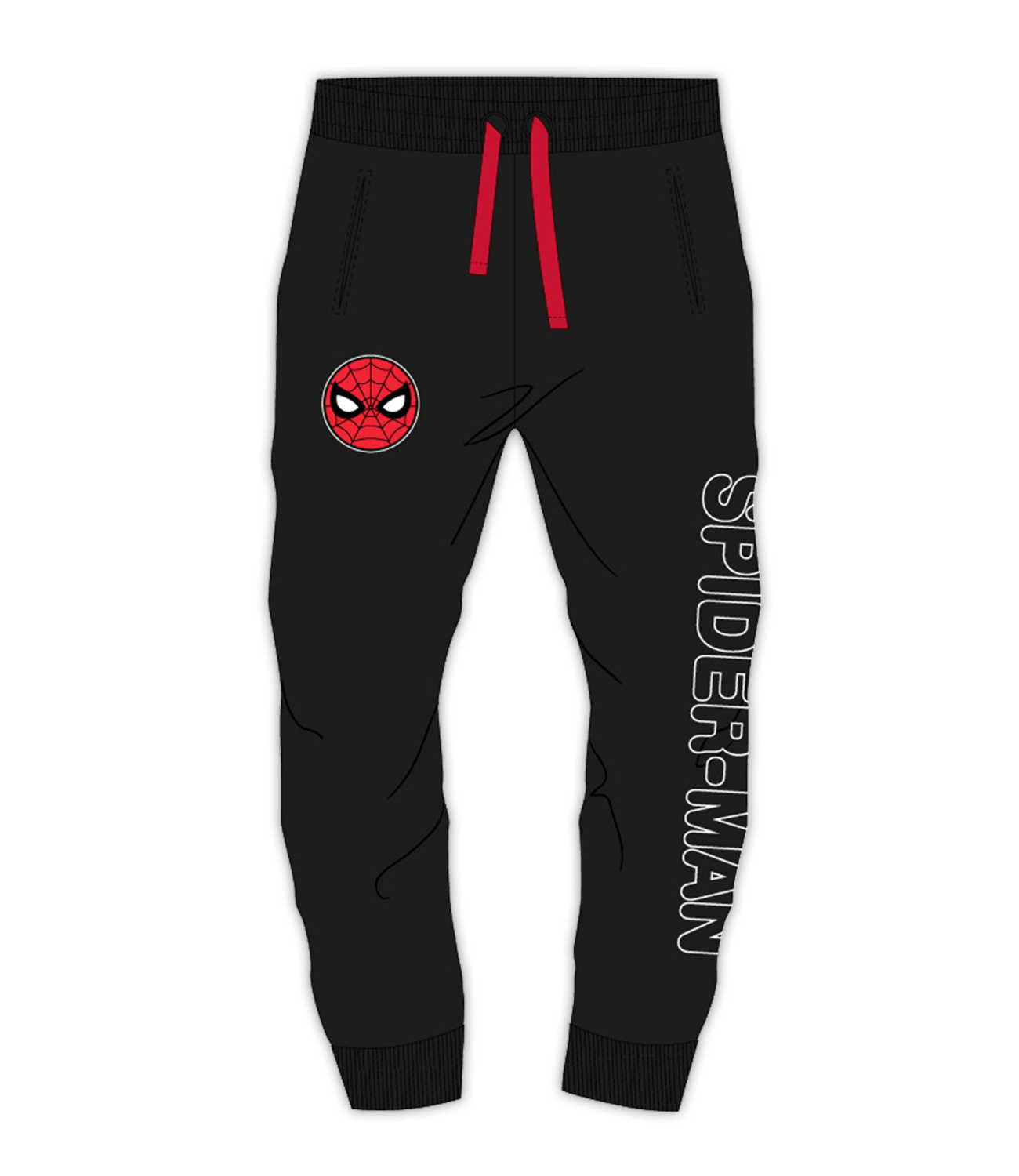 Spider-Man® Pantaloni Trening negri flausati  111161