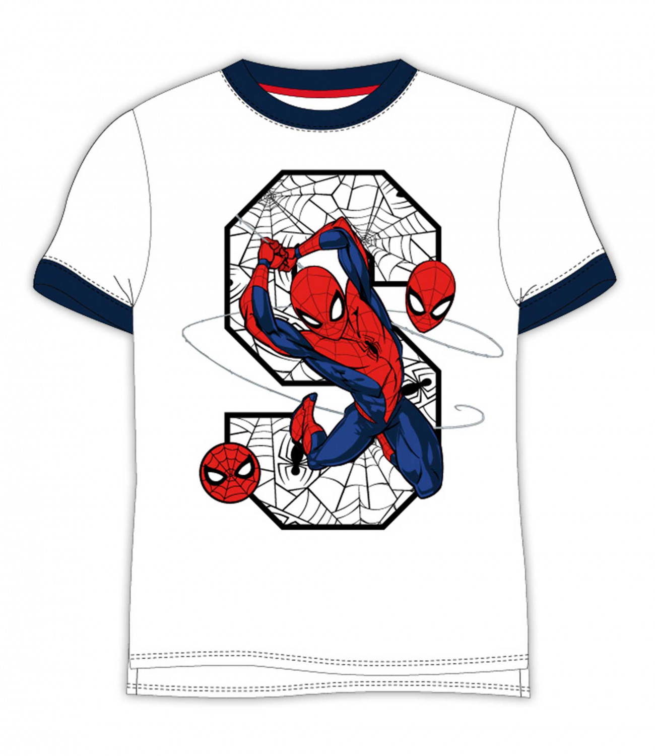 Spider-Man® Tricou alb 979652