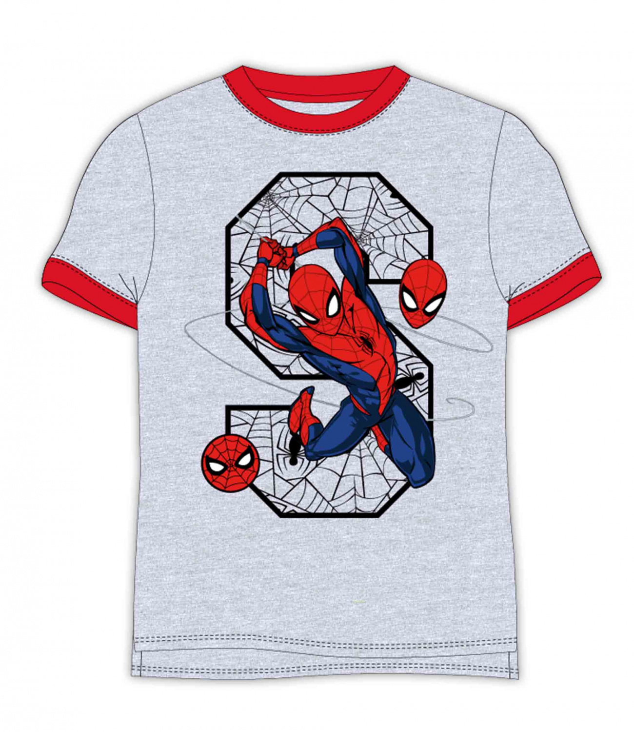 Spider-Man® Tricou gri 979653