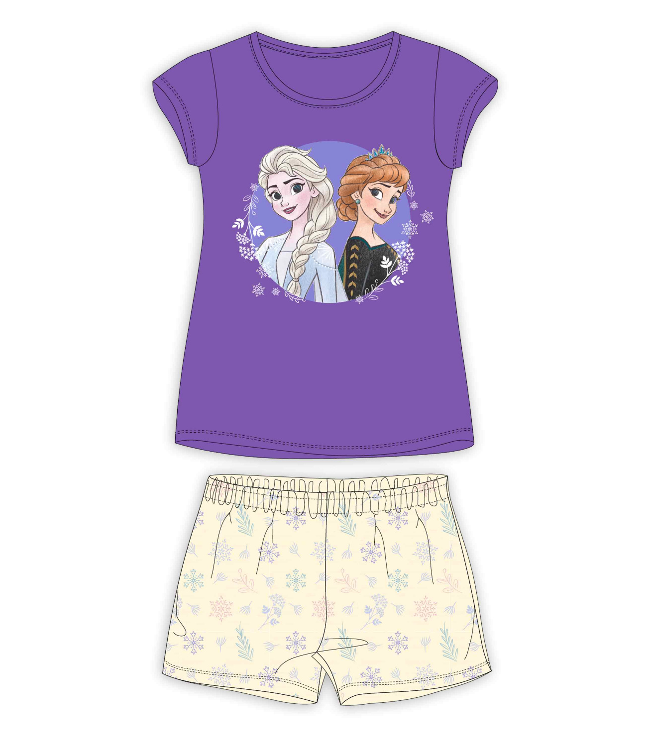 Frozen® Pijama de vara violet 139561